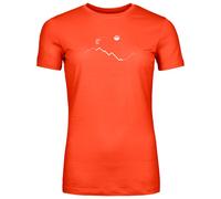 Ortovox - Women's 150 Cool Peak Focus T-Shirt - Haut en mérinos - XL - sunset orange