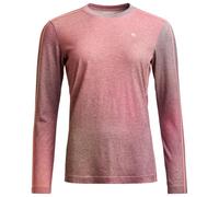 Ortovox - Women's 185 Rock'N'Wool Print L/S - Sous-vêtement mérinos - L - aop dawn rose