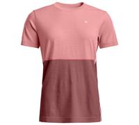 Ortovox - Women's 185 Rock'N'Wool Short Sleeve - Sous-vêtement mérinos - M - dusk rose