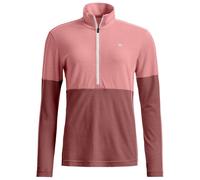 Ortovox - Women's 185 Rock'N'Wool Zip Neck - Sous-vêtement mérinos - S - dusk rose