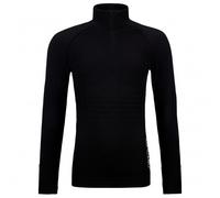 Ortovox - Women's 230 Competition Zip Neck - Sous-vêtement mérinos - M - black raven