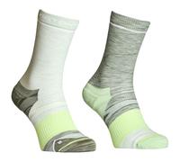 Ortovox - Women's Alpine Mid Socks - Chaussettes en laine mérinos - EU 35-38 - green acid