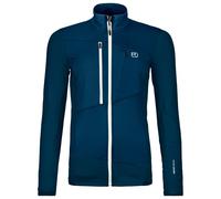 Ortovox Fleece Grid Femmes Veste en laine polaire XS Bleu foncé
