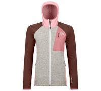 Ortovox - Women's Fleece Grid Plus Classic Knit Hoody - Veste polaire - L - dawn rose
