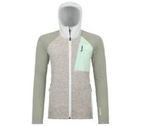 Ortovox - Women's Fleece Grid Plus Classic Knit Hoody - Veste polaire - L - grey ice
