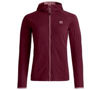 Ortovox - Women's Fleece Light Grid Hoody - Veste polaire - L - red malbec