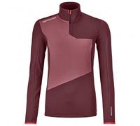 Ortovox - Women's Fleece Light Zip Neck - Pull polaire - XL - winetasting