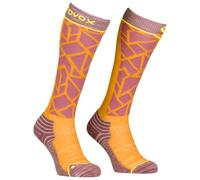 Ortovox - Women's Ski Tour Comp Long Socks - Chaussettes de ski - EU 35-38 - autumn leaves