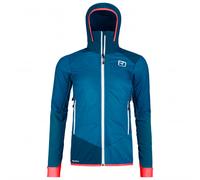 Ortovox - Women's Swisswool Col Becchei Hybrid Jacket - Veste softshell - L - mountain blue