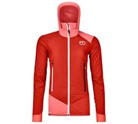 Ortovox - Women's Swisswool Col Becchei Hybrid Jacket - Veste softshell - XS - sunset orange