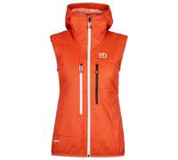 Ortovox - Women's Swisswool Piz Boè Vest - Gilet en laine - XS - sunset orange