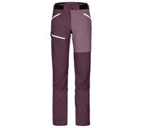 Ortovox - Women's Westalpen Softshell Pants - Pantalon de randonnée - L - dark wild berry