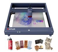 ORTUR H10 Graveur Laser - Puissance de sortie 20W CNC Machine a Graver Laser avec une Pompe à Air de 40L,Découpe Laser pour Bois, Métal, Acrylique, Cuir, Verre