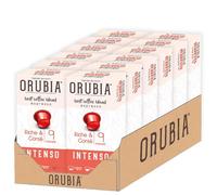 Orubia Intenso - 120 Capsules de Café 50% Arabica - Intensité 9 - Compatibles avec Nespresso®