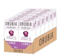 Orubia Lungo - 120 Capsules de Café 100% Arabica - Intensité 6 - Compatibles avec Nespresso®