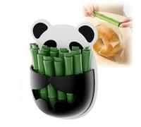Oruiiju 12 Pièces Pince Sachet Alimentaire - Panda Fermeture Hermétique,Clip Fermeture Cuisine Réutilisable Plastique, D'étanchéité Clips, pour Bonbons Noix Céréales Snack