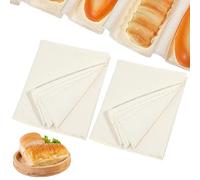 Oruola Lot de 2 torchons à pain, torchons pour levain, 48,9 x 36,5 cm et 75,5 x 45 cm - Torchons en lin pour la cuisson du levain, pour pâte, baguettes, pains, pâtisserie, pain fait maison