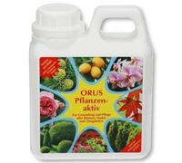 ORUS Pflanzenaktiv 1 litres engrais liquide pour fleurs, conifères et arbres or