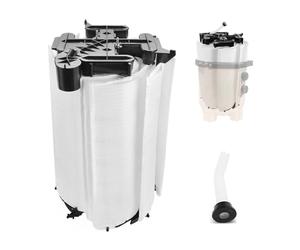 Orvex Cassette d'assemblage de grille de filtre complète 59023400 compatible avec les filtres Pentair de 48 m² DE FNS Plus, avec collecteurs pour éviter les fissures et les fuites