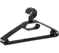Orwell Value Swivel Head Cintre Noir 8pk WI453 (Taille unique) (Une couleur)