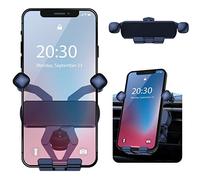 ORYCOOL Support Téléphone Voiture, Gravité Porte Telphone Universel Support Smartphone à Grille d'Aération avec Rotation 360°, pour Phone12/12 Pro, Samsung(4.7 ''- 6.8 '')