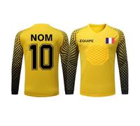 ORYG Maillot de Football Personnalisé pour Jeunes Adultes Enfants Kit Gardien Personnalisé