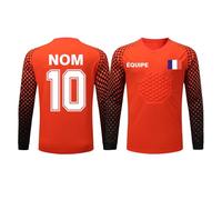 ORYG Maillot de Football Personnalisé pour Jeunes Adultes Enfants Kit Gardien Personnalisé