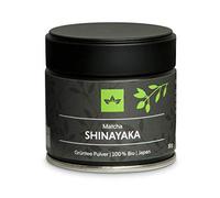 Oryoki Thé matcha biologique Shinayaka de qualité cérémoniale en poudre de thé vert bio de qualité supérieure du Japon - 30 g de poudre de matcha bio dans un emballage sous vide