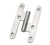 ORYX 3035031 - Charnière, axe et rebords arrondis, sens d'ouverture à gauche (nickel, 100 mm)