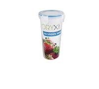ORYX 5025030 Gobelet Récipient hermétique mesureur Plastique Rond 600 ML Ø 9 x 18,5 cm. cm, Transparent