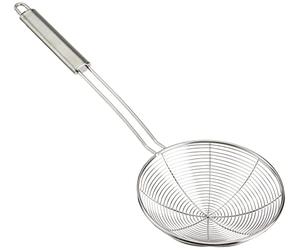 Oryx 5072135 Écumoire en fil d'acier inoxydable Ø 14 cm Manche rond 26 cm