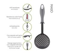 Oryx 5076011 écumoire Cuisine Nylon avec manche antigotas caoutchouté 35 X.