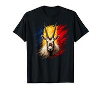 Oryx Arabe tchadien, Drapeau tchadien Vintage T-Shirt