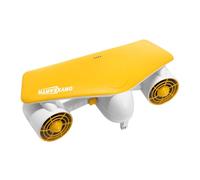 Oryxearth Double Moteur Scooter sous-Marin, 50m Profondeur, 2 Vitesses Réglables, Support Caméra Action, Alerte Batterie Faible, Scooter Marin Étanche avec Sécurité Enfant pour Plongée Apnée Piscine