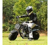 Oryxearth Mini Dirt Bike 105CC 4T - Moto Tout-Terrain Enfant, 45 km/h, 84 kg (noir) Noir
