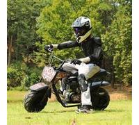 Oryxearth Mini Dirt Bike 105CC 4T - Moto Tout-Terrain Enfant, 45 km/h, 84 kg (Rouge) Rouge