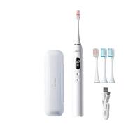 Oryzom ProSonic V1 - Détartreur dentaire sonique professionnel pour des dents plus lisses et une bouche plus propre.(Blanc lunaire)