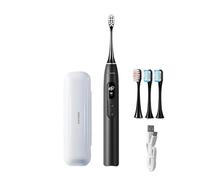 Oryzom ProSonic V1 - Détartreur dentaire sonique professionnel pour des dents plus lisses et une bouche plus propre.(Noir intelligent)