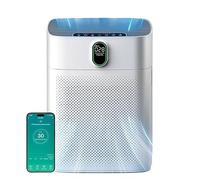 Oryzom Purificateur d'air intelligent V1 Pro - Filtration HEPA puissante avec capteur PM2,5, application et commande vocale pour un air intérieur pur(Blanc)