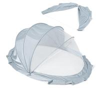 Orzbow Pliable Moustiquaire Respirante et Portable pour Lit de Bébé, Protection Solaire, Gris Clair