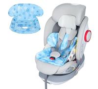 Orzbow Siege Auto Bebe Coussin Réfrigérant en Gel, Réversible Siège Auto Bébé Protection de Siège de Voiture pour L'apprentissage de la Propreté, Convient Aux Siege Auto Enfant, Poussettes, Bleu