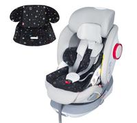 Orzbow Siege Auto Bebe Coussin Réfrigérant en Gel, Réversible Siège Auto Bébé Protection de Siège de Voiture pour L'apprentissage de la Propreté, Convient Aux Siege Auto Enfant,Poussettes, Noir