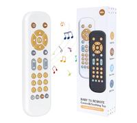 Orzbow Telecommande Bebe, Jouet Educatif Multilingue pour Bébés avec Fonction d'apprentissage des Chiffres, Jouets Musicaux avec Sons, Jouets Sensoriels pour Bébé Cadeau pour 6 à 12 Mois