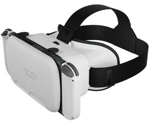 Orzly conçu pour la Nintendo Switch & Switch OLED avec lentilles réglables pour Une expérience de Jeu en réalité virtuelle et Compatible avec Labo VR - Blanc - Édition sous Coffret Cadeau