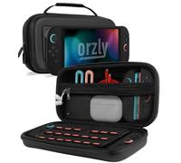 Orzly Étui de Transport pour Console Nintendo Switch 2 (2025), étui Rigide avec Rangement Intelligent pour Accessoires et 20 Poches pour Jeux, édition Coffret Cadeau