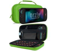 Orzly Étui de Transport pour Console Nintendo Switch 2 (2025), étui Rigide avec Rangement Intelligent pour Accessoires et 20 Poches pour Jeux, édition Coffret Cadeau