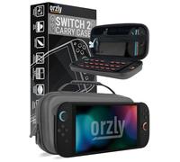 Orzly Étui de Transport pour Console Nintendo Switch 2 (2025), étui Rigide avec Rangement Intelligent pour Accessoires et 20 Poches pour Jeux, édition Coffret Cadeau [Nintendo_Switch_2]