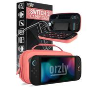 Orzly Étui de Transport pour Console Nintendo Switch 2 (2025), étui Rigide avec Rangement Intelligent pour Accessoires et 20 Poches pour Jeux, édition Coffret Cadeau