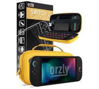 Orzly Étui de Transport pour Console Nintendo Switch 2 (2025), étui Rigide avec Rangement Intelligent pour Accessoires et 20 Poches pour Jeux, édition Coffret Cadeau
