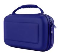 Orzly Etui Rigide en EVA pour Nintendo Switch & Switch OLED Console - House Rigide de Rangement Zippée en Matériau Durable Anti-Choc pour la Console Nintendo Switch et Ses Accessoires - Blue